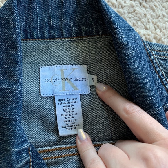 Vintage Calvin Klein Denim Jacket - Picture 3 of 4